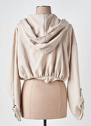 Blouson col v beige KYNA COLLECTION femme