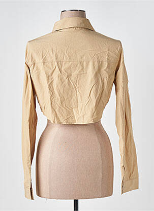 Chemisier coupe cintrée manches longues beige 3. ANOTHER femme