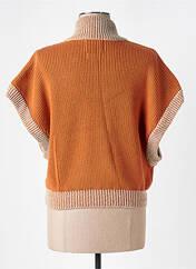 Gilet manches courtes orange VALENTINE WITMEUR LAB pour femme seconde vue