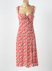 Robe mi-longue rouge ZARA pour femme seconde vue