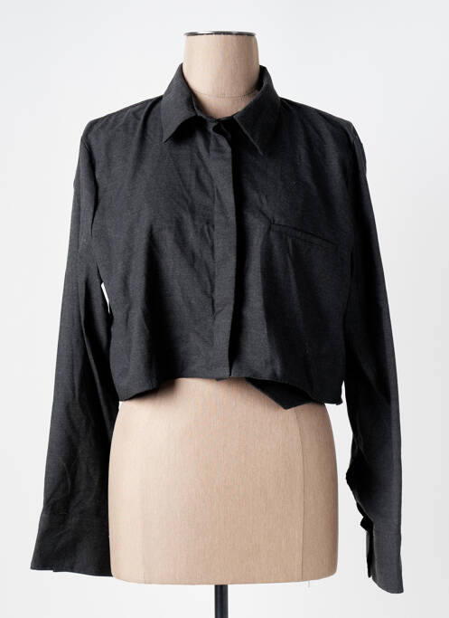 Chemisier gris ZARA pour femme