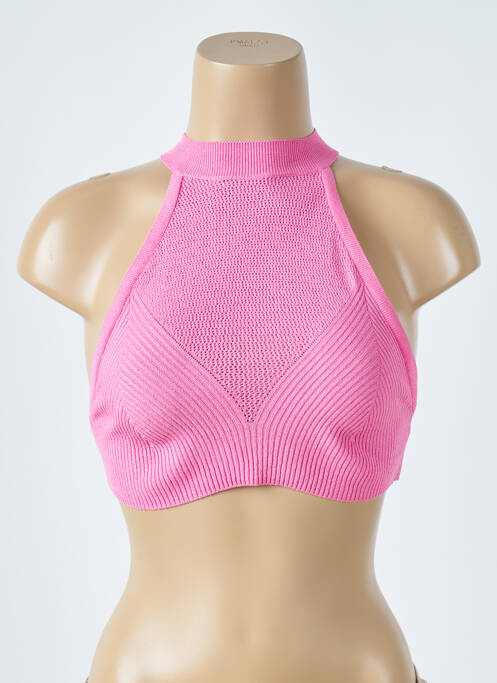 Top rose ZARA pour femme