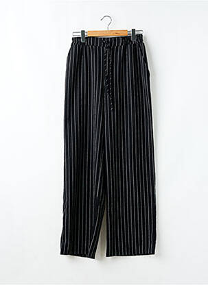 Pantalon large tissage crêpe taille normale noir ASOS femme