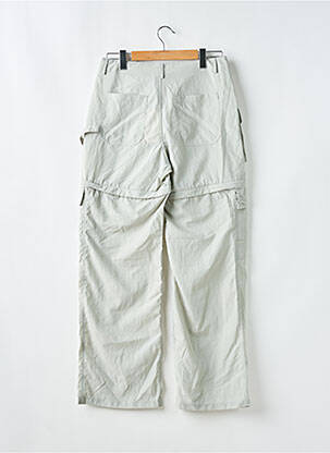 Pantalon droit fermeture zippée sous rabat boutonné taille normale gris HOLZWEILER femme