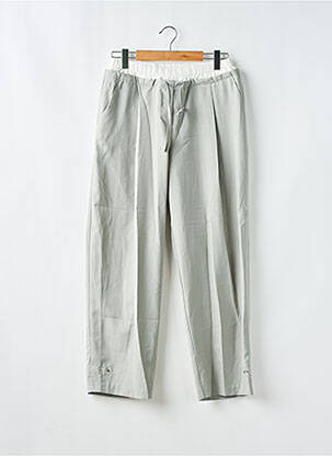 Pantalon droit taille élastique taille normale gris BESIDE YOU femme