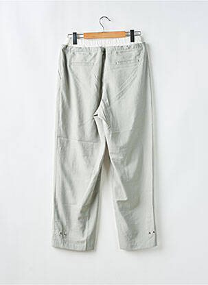Pantalon droit taille élastique taille normale gris BESIDE YOU femme