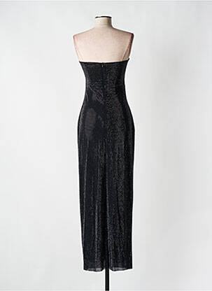 Robe longue sans manche sans manche noir MESHKI femme