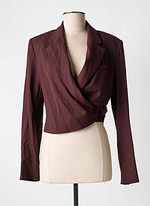 Blazer poches rouge ZARA femme