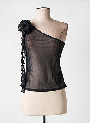 Top stretch sans manche noir NA-KD femme