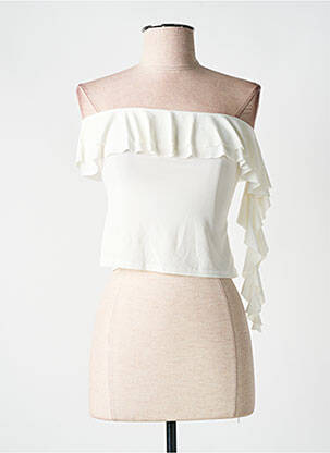 Top stretch sans manche beige ASYOU femme
