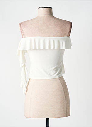 Top stretch sans manche beige ASYOU femme