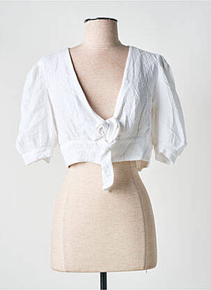 Boléro blanc ISANEA pour femme