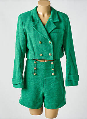 Ensemble pantalon vert PAUÈME pour femme