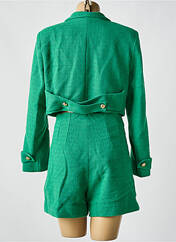 Ensemble pantalon vert PAUÈME pour femme seconde vue