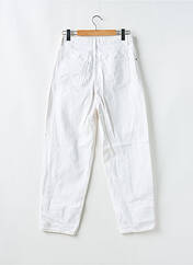 Jeans coupe slim blanc ZARA pour femme seconde vue