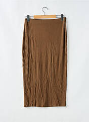Jupe longue marron NA-KD pour femme seconde vue