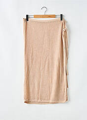 Jupe mi-longue beige ASOS pour femme seconde vue