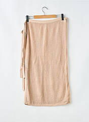 Jupe mi-longue beige ASOS pour femme seconde vue