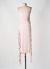 Robe longue rose LIONESS pour femme seconde vue