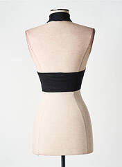 Top noir COLLUSION pour femme seconde vue