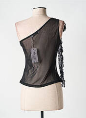 Top noir NA-KD pour femme seconde vue