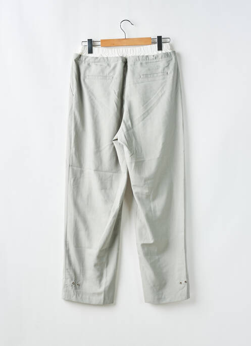 Pantalon droit gris BESIDE YOU pour femme