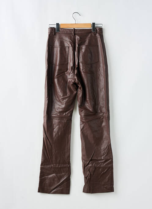 Pantalon droit marron HOUSE OF CB LONDON femme