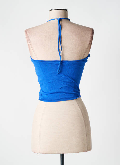 Top bleu INDITEX pour femme