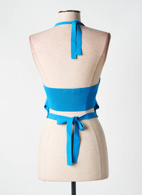 Top bleu ZARA pour femme