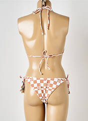 Maillot de bain 2 pièces blanc ROXY pour femme seconde vue