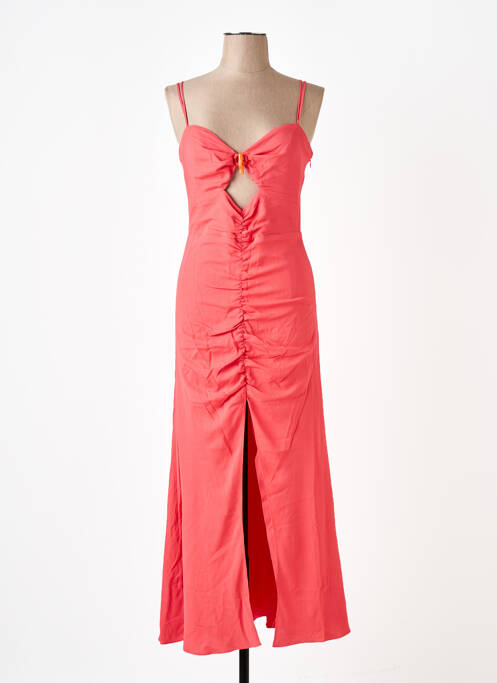 Robe longue orange LONGCHAMP pour femme