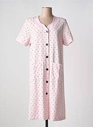 Chemise de nuit imprimé pois rose EGATEX femme