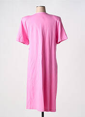 Chemise de nuit rose EGATEX pour femme seconde vue