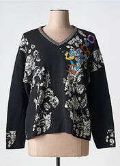 Pull noir GRIFFON pour femme seconde vue