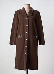 Robe de chambre marron EGATEX pour femme seconde vue