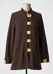 Robe de chambre marron SENORETTA pour femme seconde vue