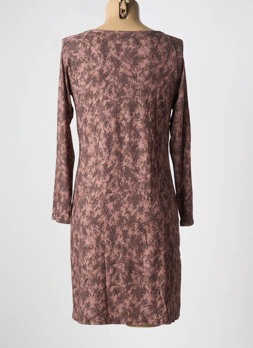 Chemise de nuit marron ANTIGEL femme