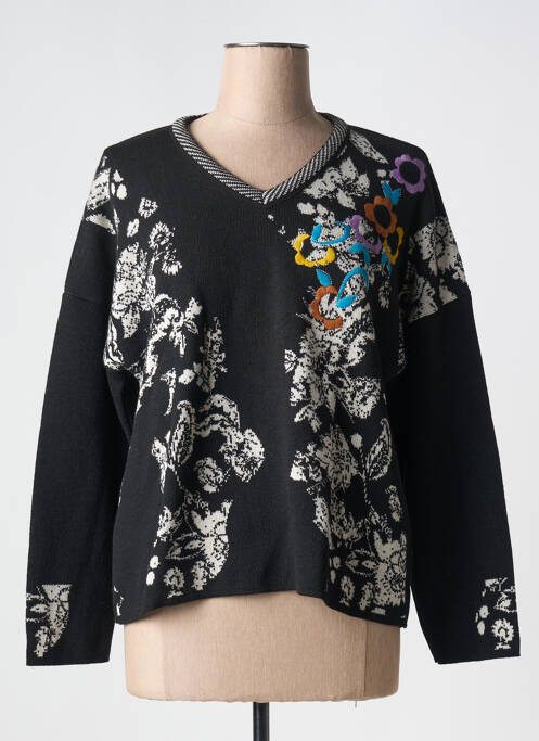 Pull noir GRIFFON pour femme