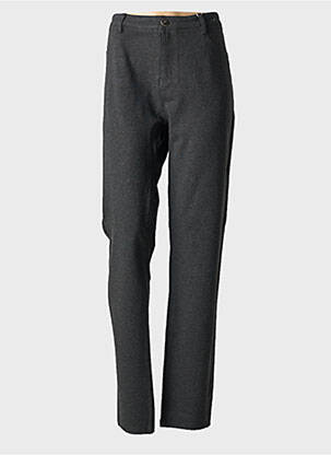 Pantalon slim stretch taille normale gris QUATRE VINGT JOURS femme