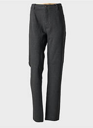 Pantalon slim stretch taille normale gris QUATRE VINGT JOURS femme