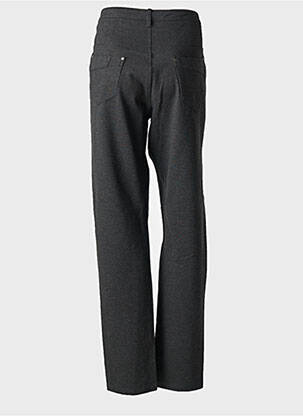 Pantalon slim stretch taille normale gris QUATRE VINGT JOURS femme