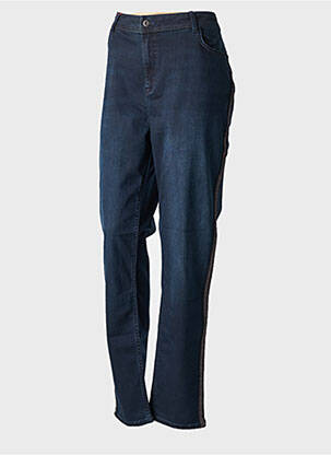 Jeans coupe slim stretch taille normale bleu CONCEPT K femme