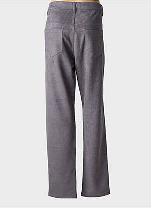 Pantalon slim taille normale taille normale gris QUATRE VINGT JOURS femme