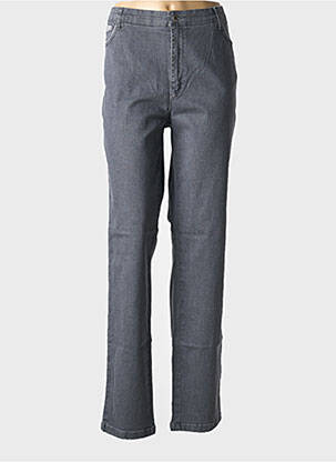 Jeans coupe slim stretch taille normale gris WALTRON femme