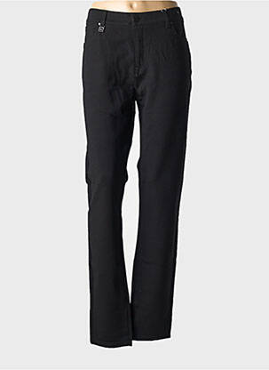 Pantalon slim stretch taille normale noir QUATRE VINGT JOURS femme