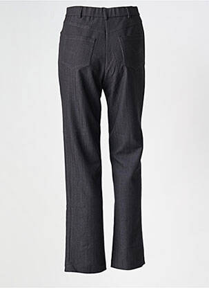 Pantalon droit taille à pinces taille haute gris GUY DUBOUIS femme