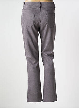 Pantalon slim stretch taille normale gris QUATRE VINGT JOURS femme