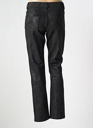 Pantalon slim taille élastique taille normale noir QUATRE VINGT JOURS femme