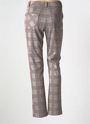 Pantalon slim stretch taille normale marron MERI & ESCA femme