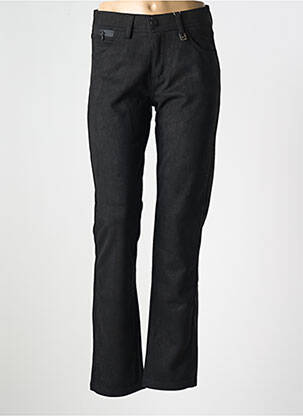 Pantalon slim stretch taille normale noir QUATRE VINGT JOURS femme